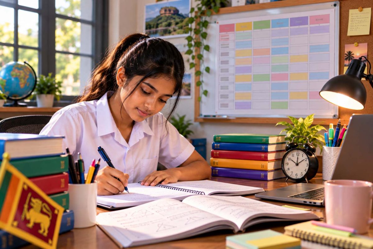 O/L Study Timetable | O/L විභාගයට පාඩම් කරන කාලසටහන
